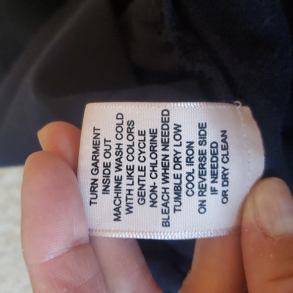 Philosophy Black Linen Blend Wide-Leg Flowy Pants Size M Medium - Picture 12 of 12